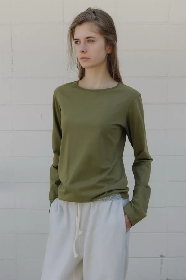 Effie long sleeve (olive)