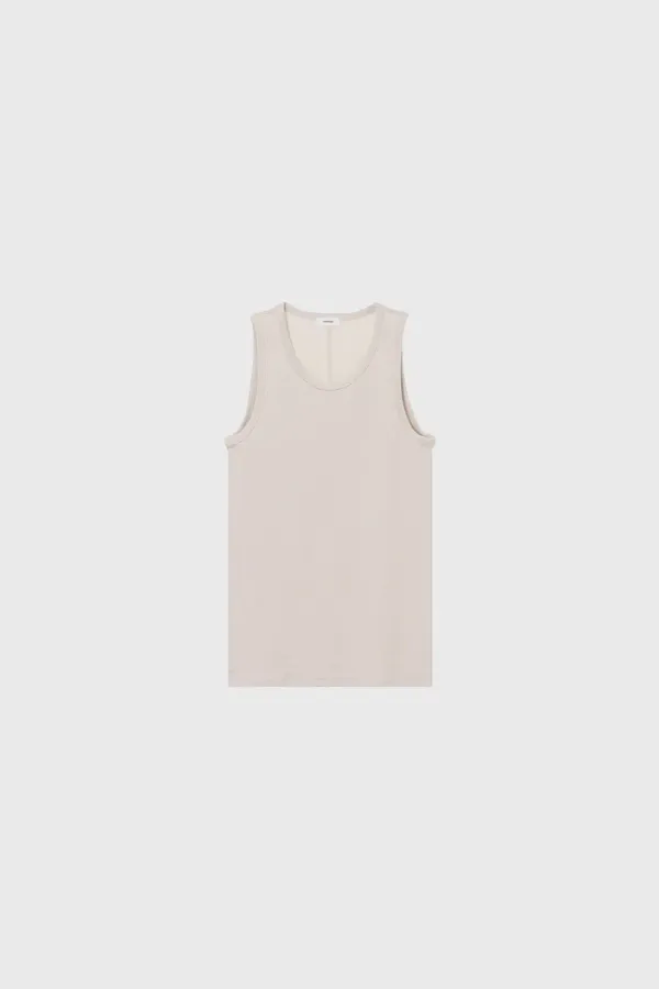 Soft slim sleeveless (beige / dark beige / camel / brown / black / light gray / dark gray)