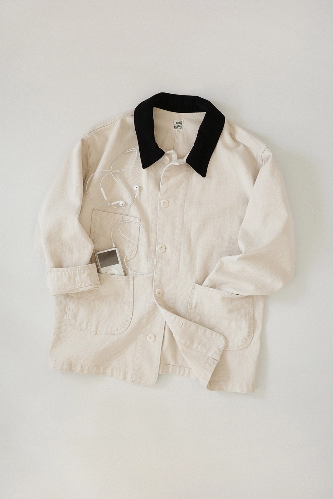 French Work Jacket (cream)