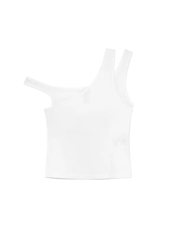 Layered Tank Top Off-White