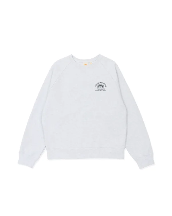 HS Logo Raglan Sweatshirt_L.Gray