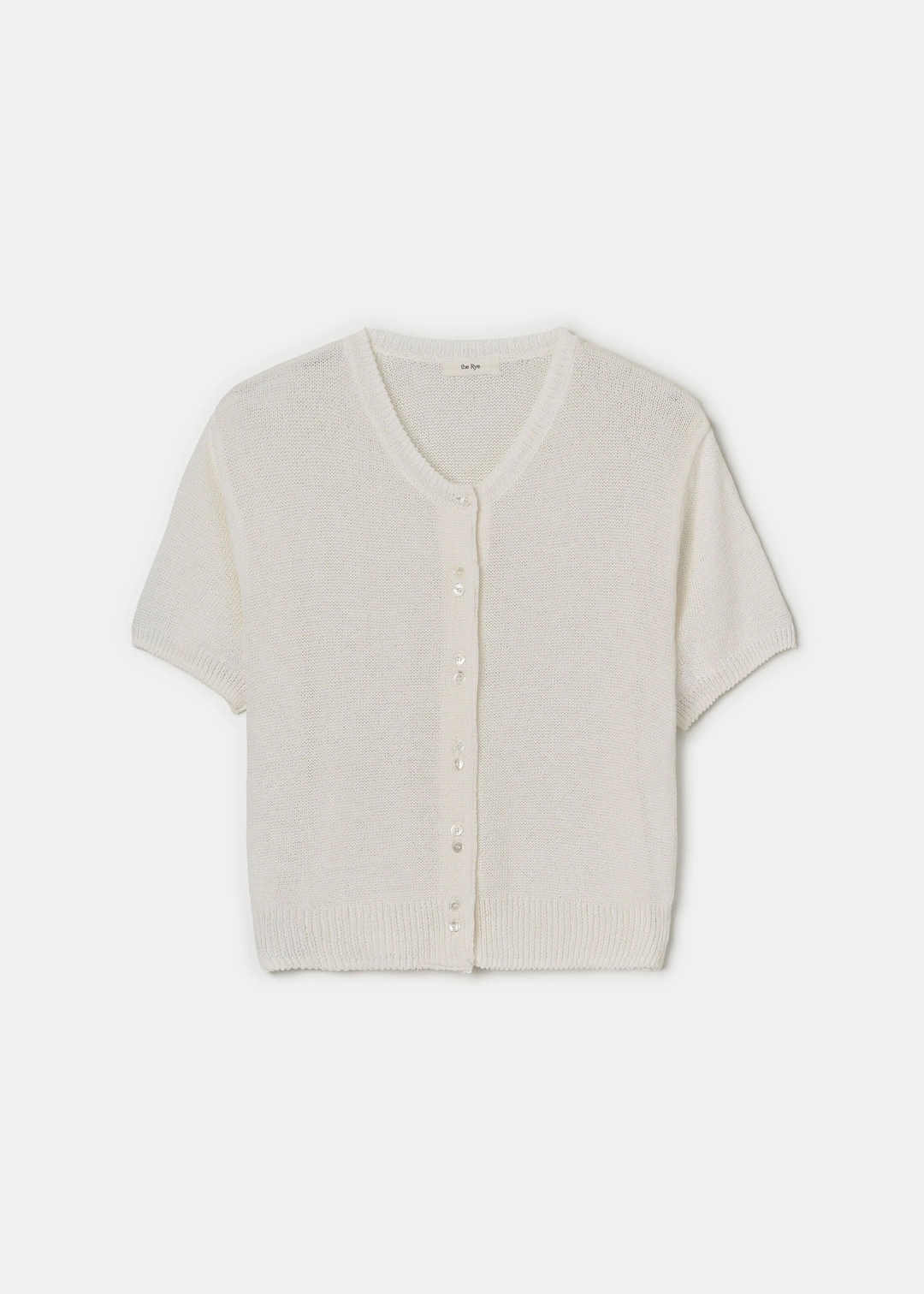더라이 Round Half Cardigan(White) 상품 이미지 3