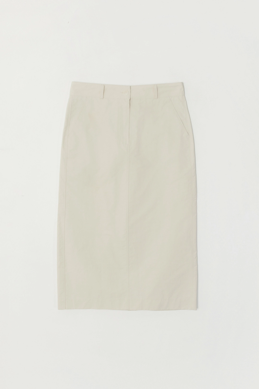 세이지먼트 HAZIA H-LINE SKIRT_BEIGE 상품 이미지 1
