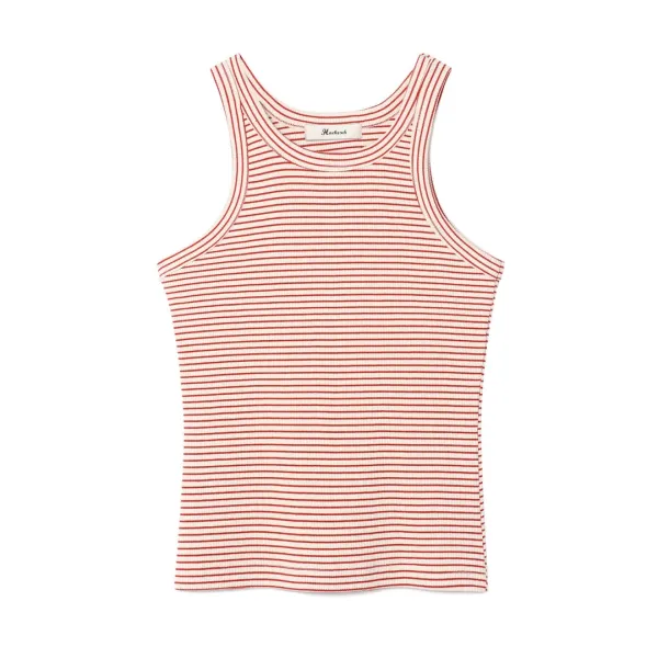Bin Sleeveless_Red Stripe