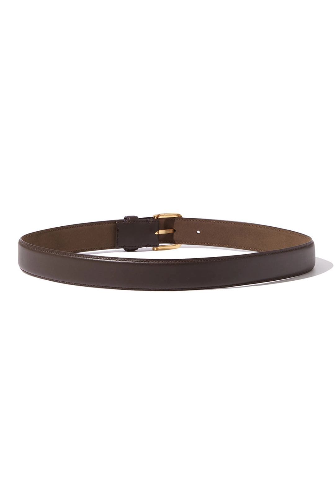 르917 ENGRAVED LOGO LEATHER BELT [BROWN] 상품 이미지 2