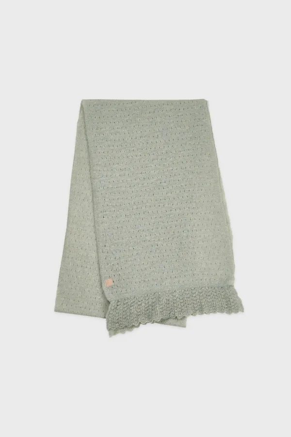 Wide Muffler (Greyish Green)