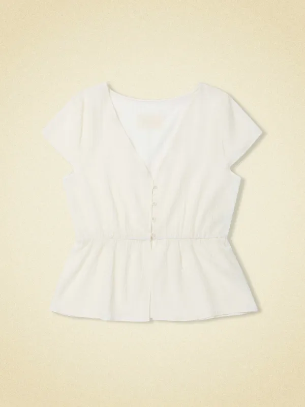 veil blouse - soap
