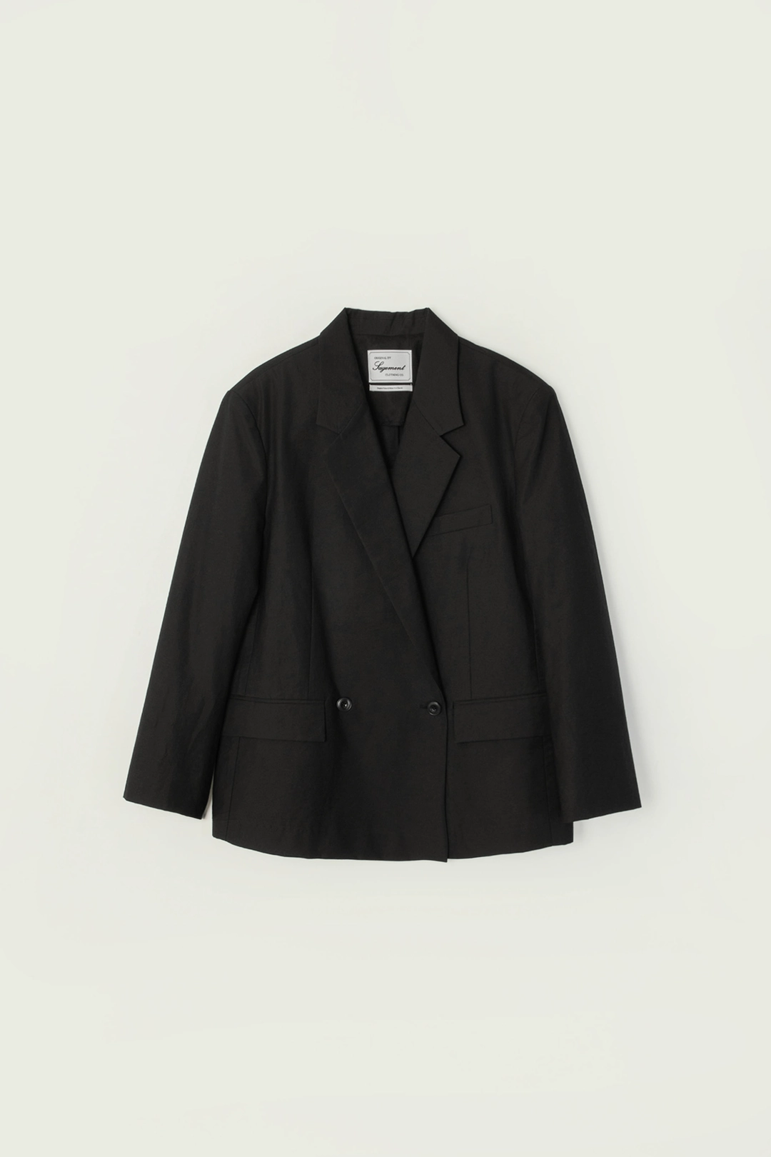 세이지먼트 COLTER DOUBLE-BREASTED JACKET_BLACK 상품 이미지 1