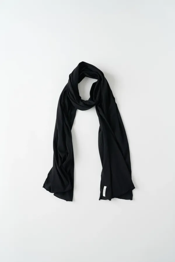Flow Tencel Scarf (Black)