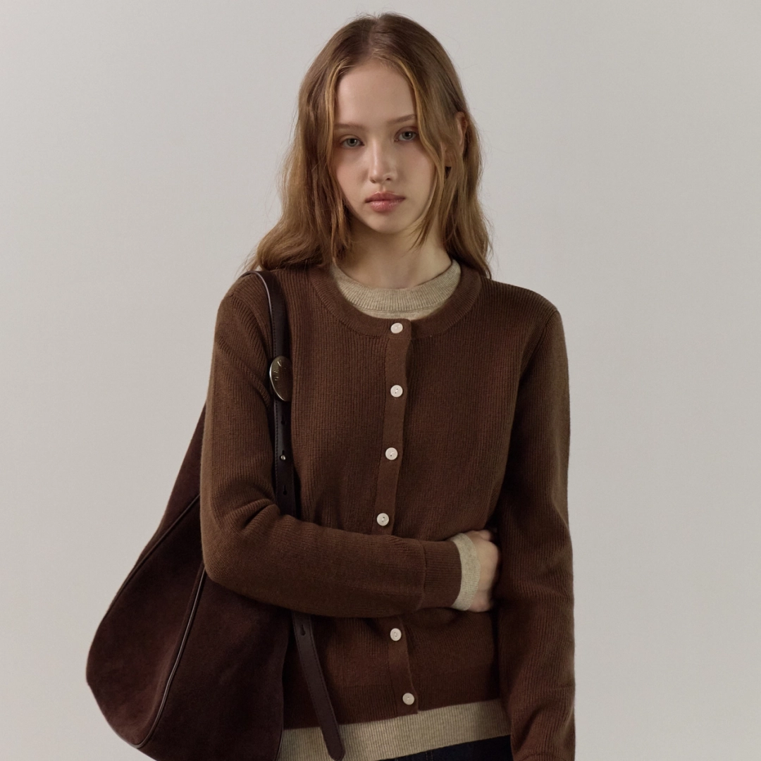 엘리오티 Soft Twin Cardigan_5Color 상품 이미지 2