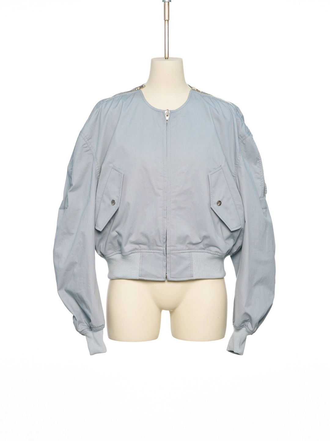 푸쉬버튼 PS26 BLUE CRYING GIRL BOMBER JACKET 상품 이미지 1