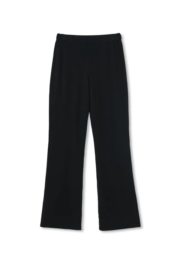 KNIT LOUNGE PANTS (BLACK)
