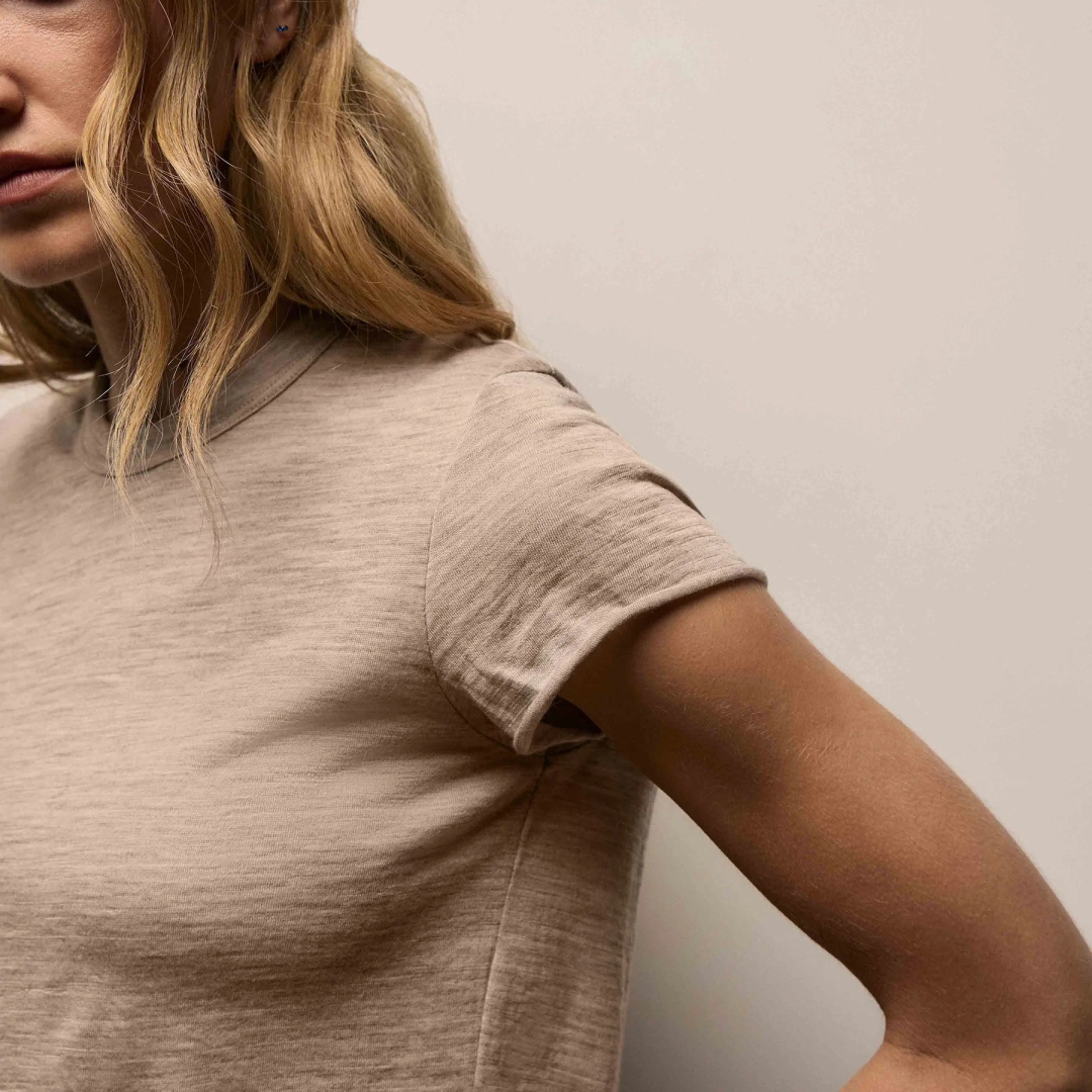 제임스펄스 Wool Jersey Lounge Tee - Soft Beige 상품 이미지 2