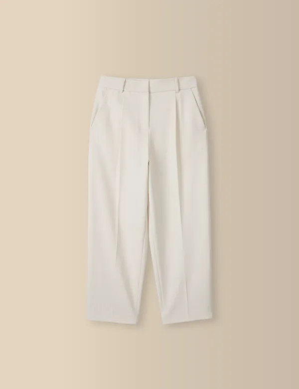 2nd / Relaxed Tapered Pants (Ivory)