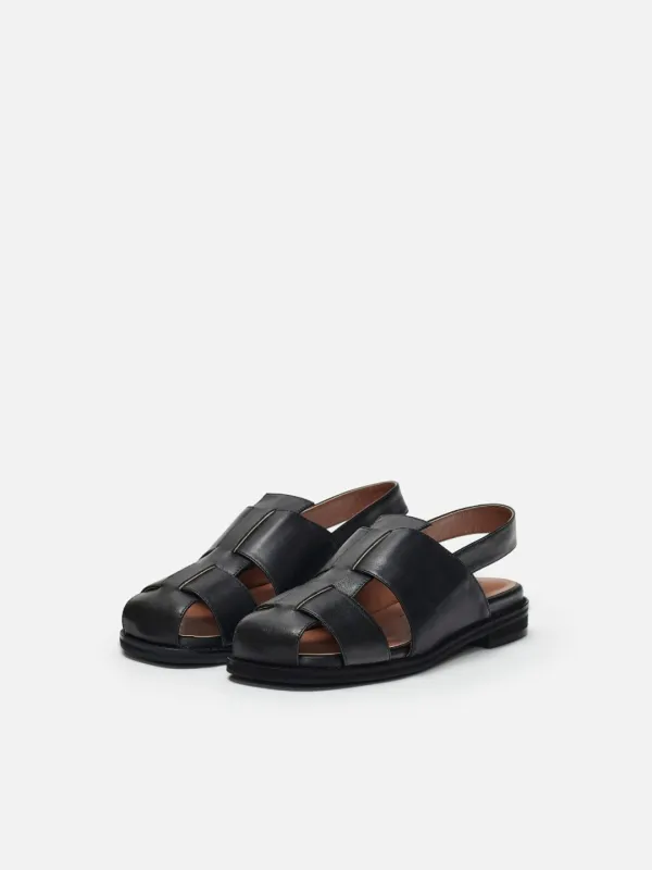 [250size 5/29순차출고]Puzzle sandals Black