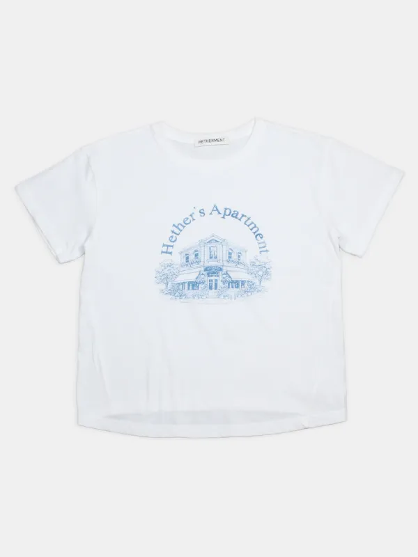 summer garden tee (white)