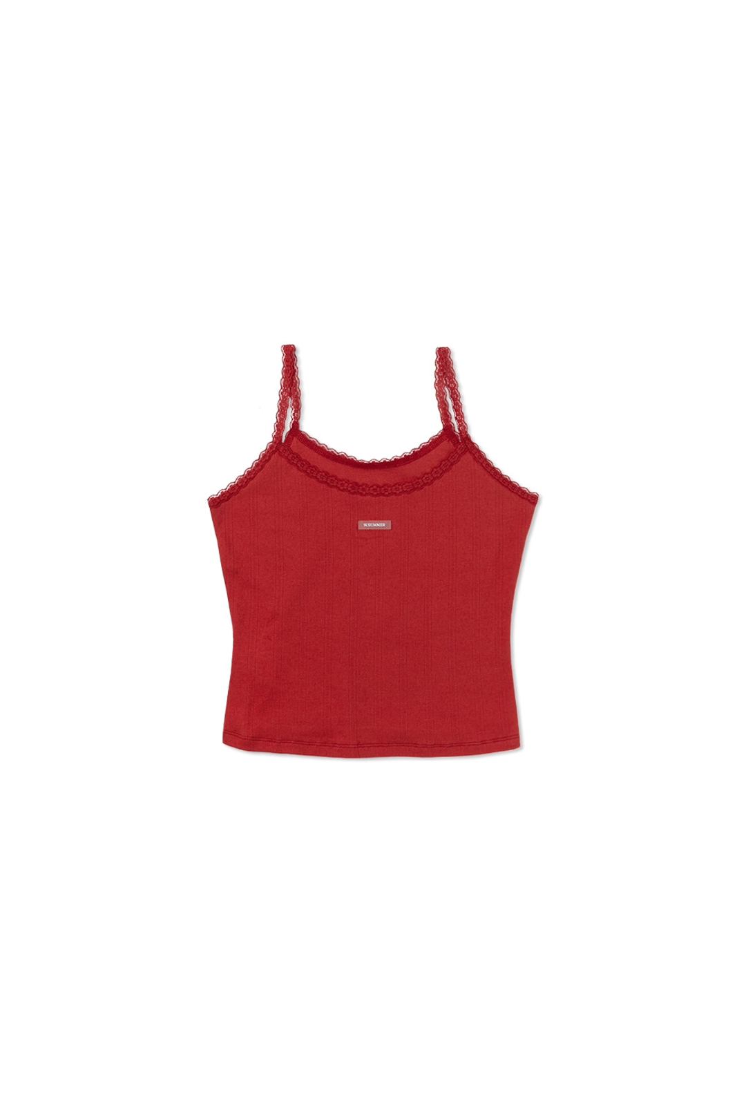 위드아웃썸머 Nude lace sleeveless_red 상품 이미지 1