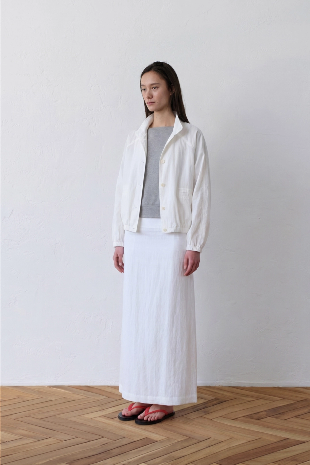 어그스트 signature wind jumper (white) 상품 이미지 2