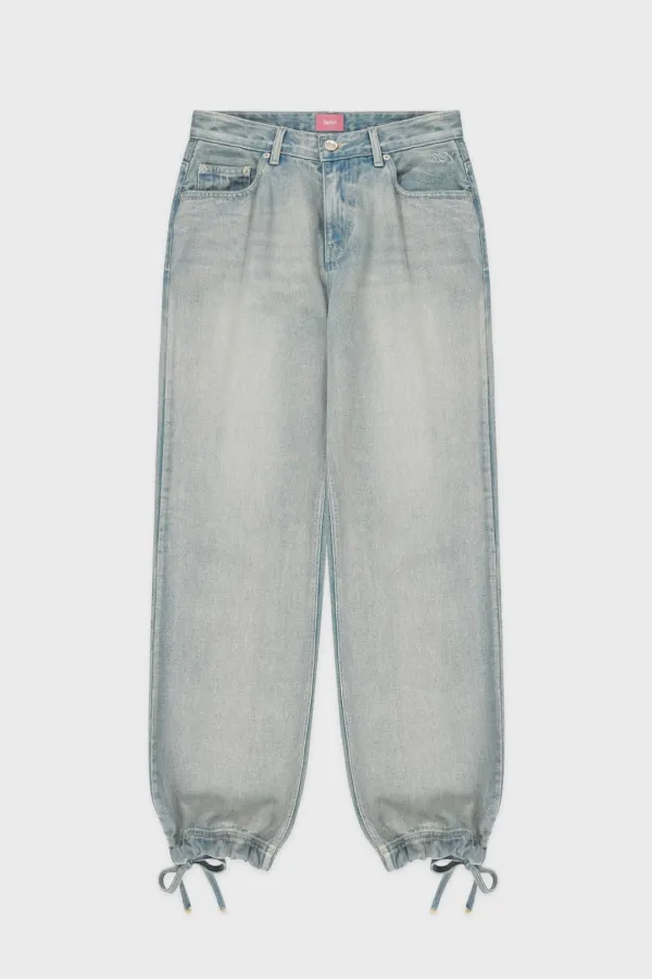 SN Jeans Straight Pants (Light Blue)
