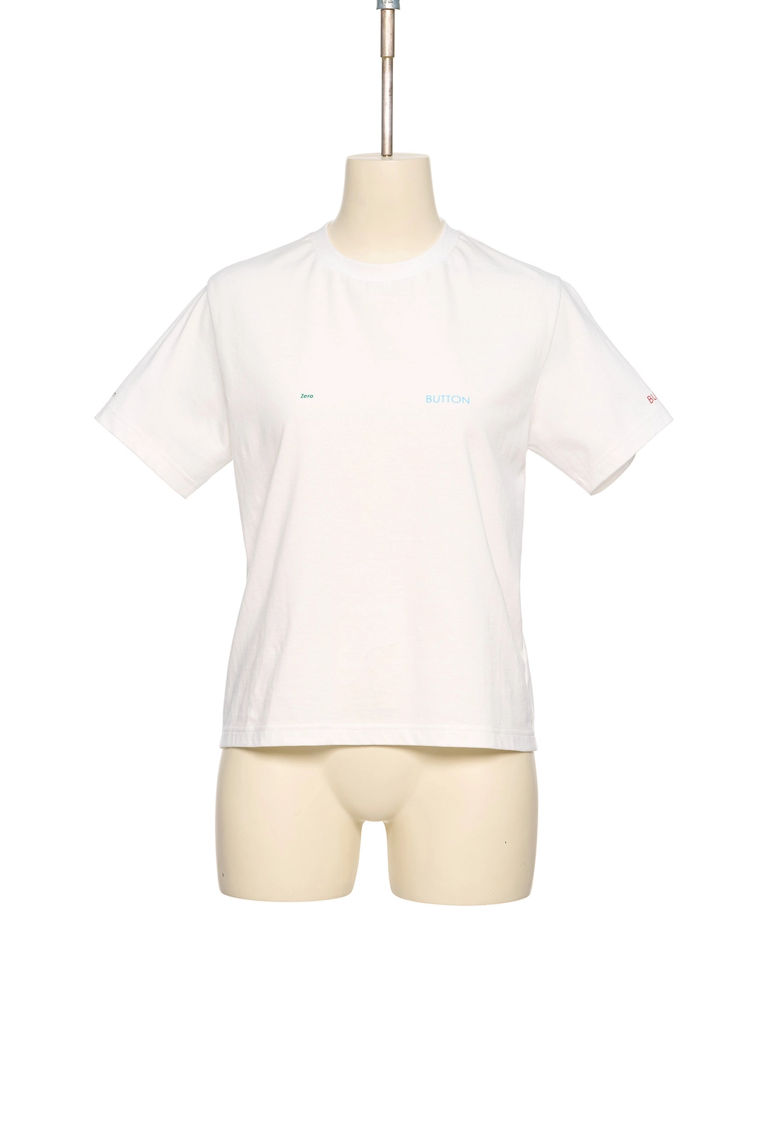 푸쉬버튼 SS26 ZERO WHITE MULTI LOGO UNISEX TEE 상품 이미지 1