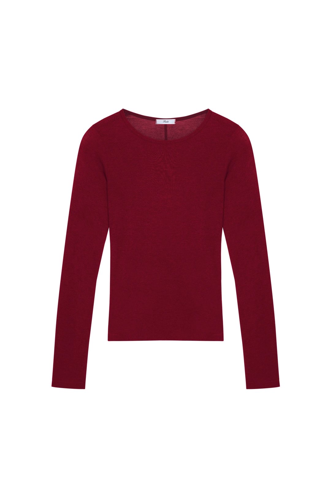 포에트 서울 WOOL LINE T-SHIRT_red 상품 이미지 1