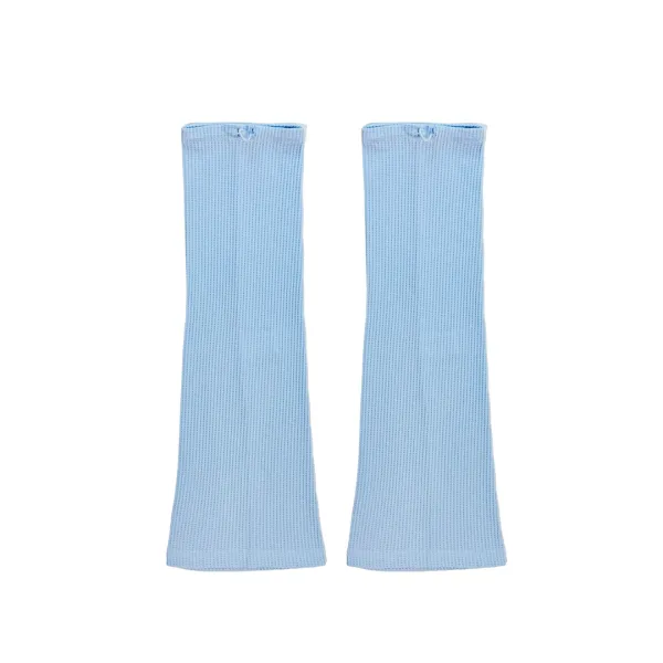 BIRTHDAY EDITION - WAFFLE LEG WARMERS (SKY BLUE)