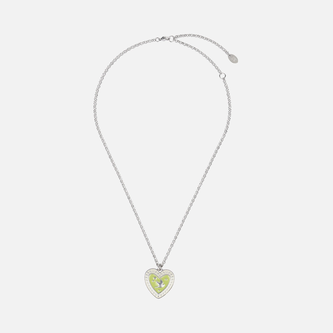 엔프프 free bird necklace-olive 상품 이미지 2