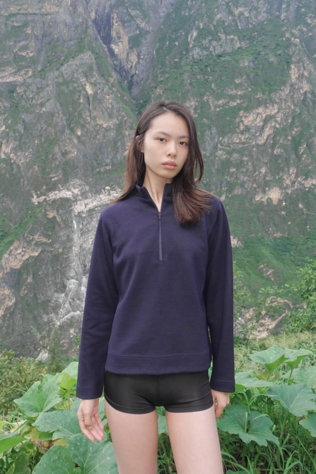 누아누 Karpo Zip up_Navy 상품 이미지 2