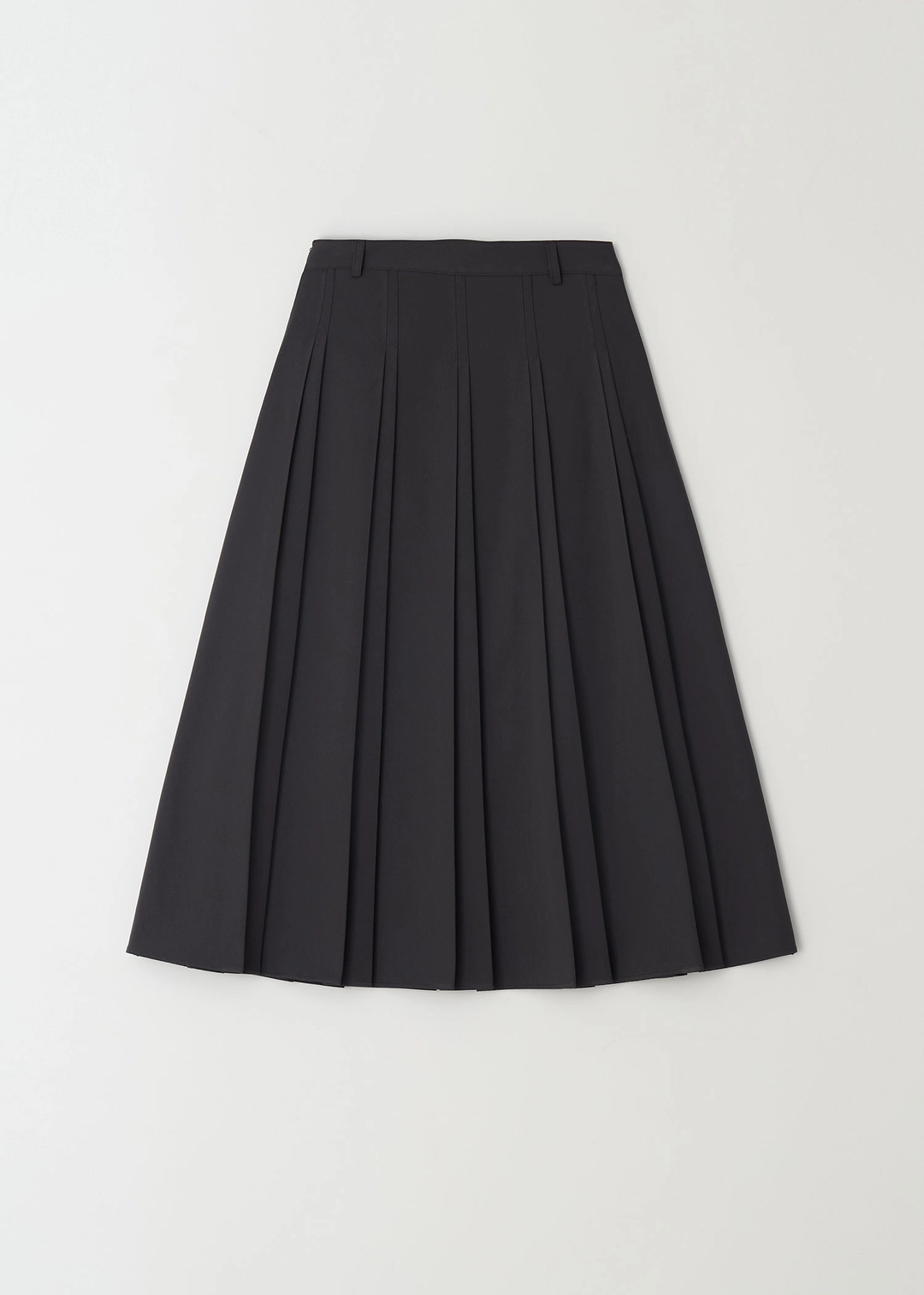 더라이 Pintuck Pleats Midi Skirt(Charcoal) 상품 이미지 1