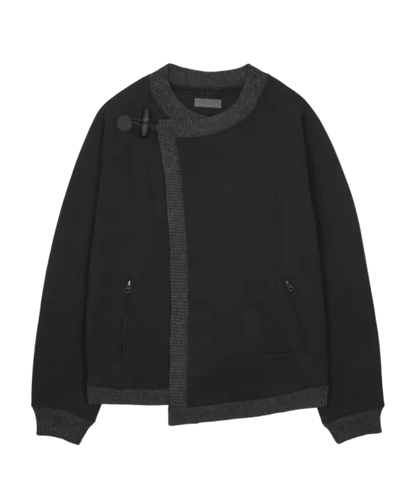WRAPPED JACKET [CHARCOAL]