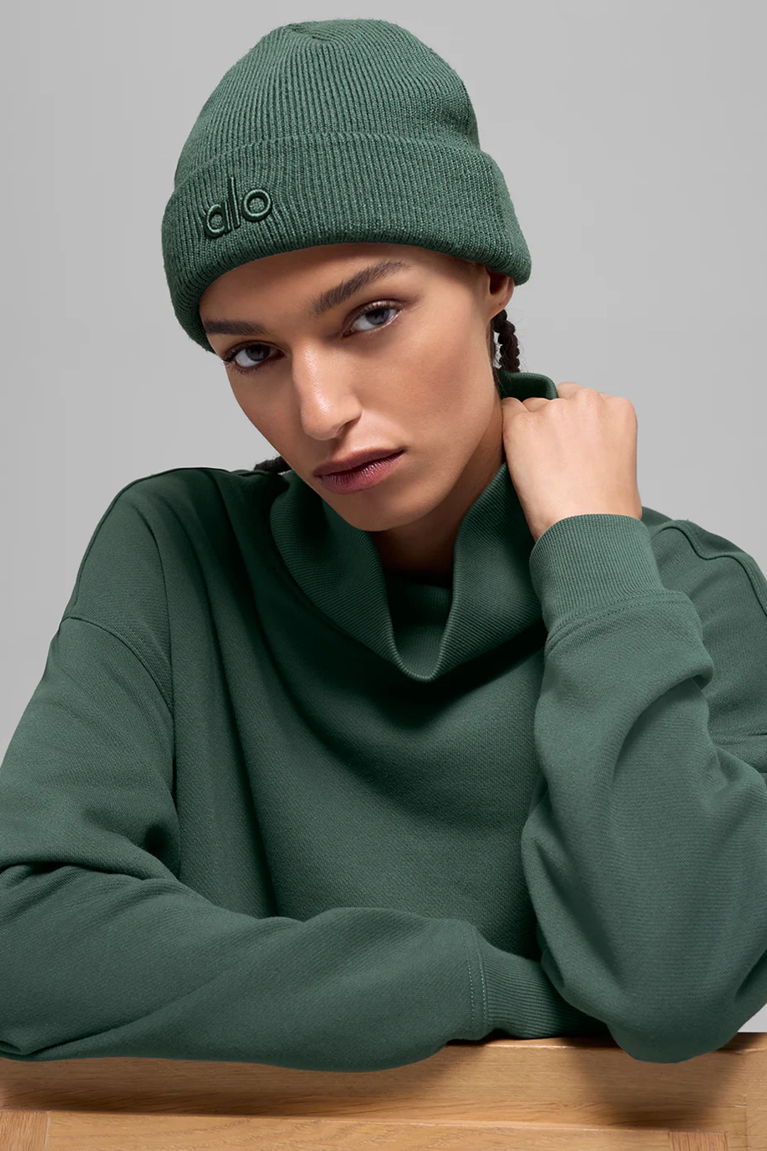 알로요가 Notable Beanie - Clover Green 상품 이미지 2