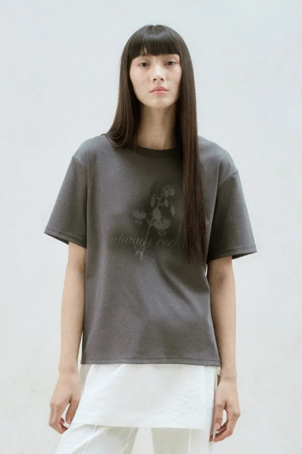 SPRAY PRINTED T SHIRT
