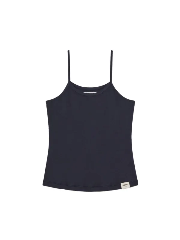 G FINE RIB CAMISOLE (NAVY)