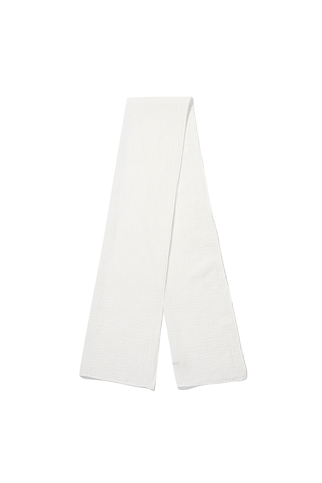 르917 COTTON WRINKLE MUFFLER [WHITE] 상품 이미지 2