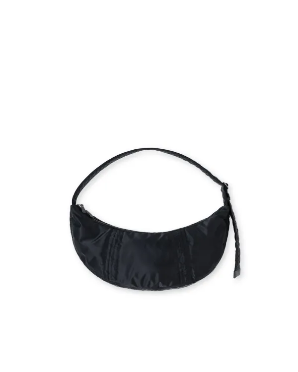 Washed Hobo Medium Bag, Black