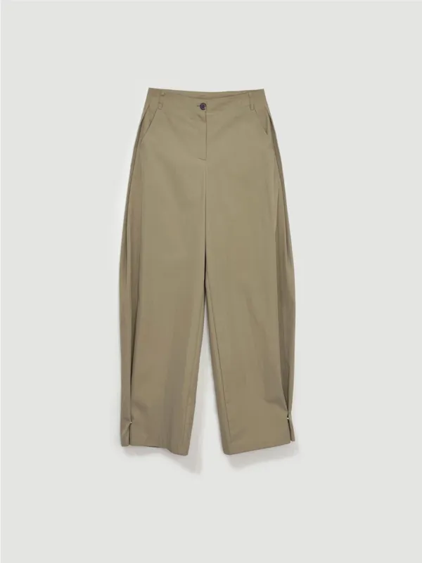 Tuck wide pants (베이지)
