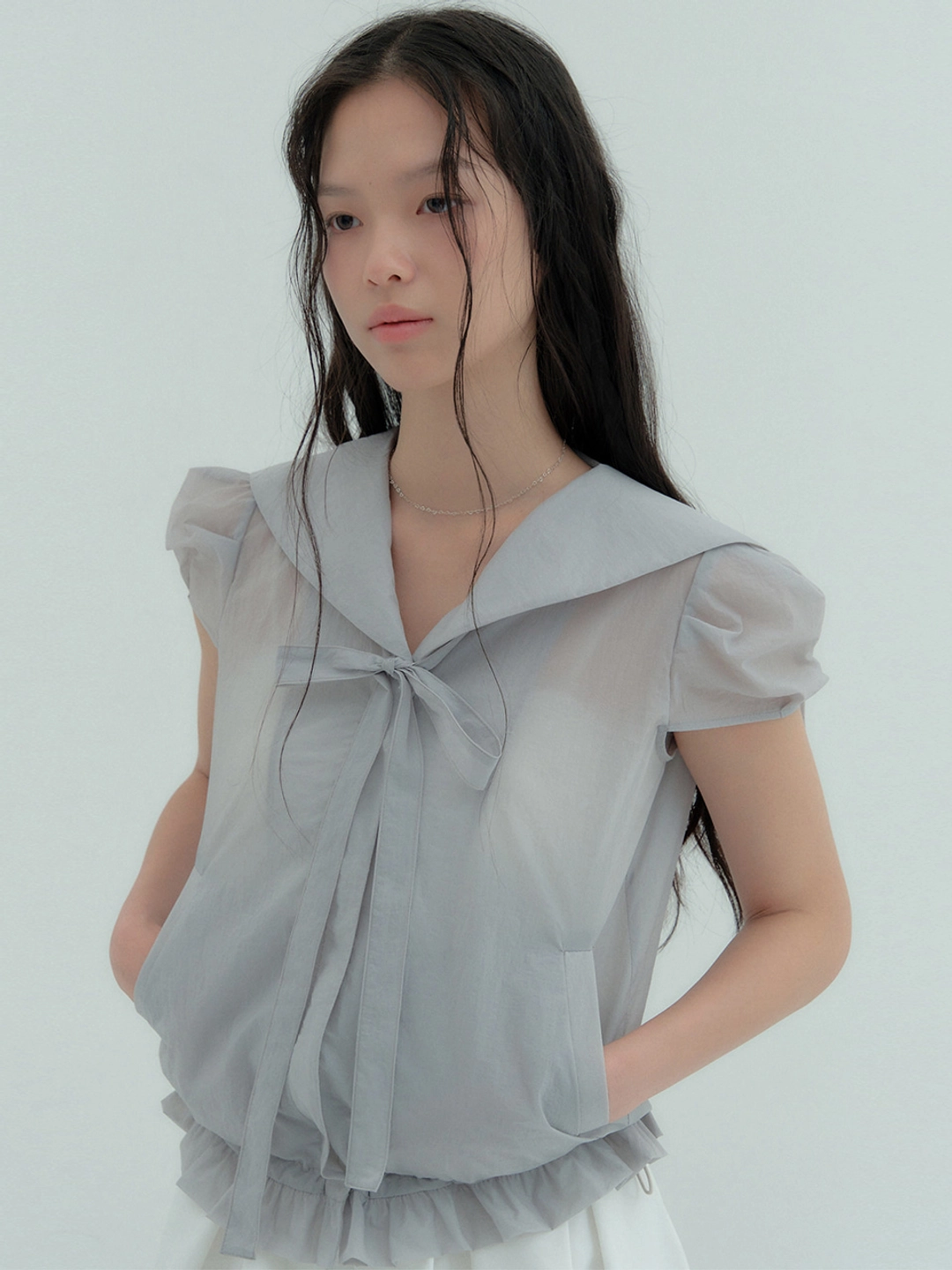 플로움 Sailor Chichi Wind Jacket(2Color) 상품 이미지 2