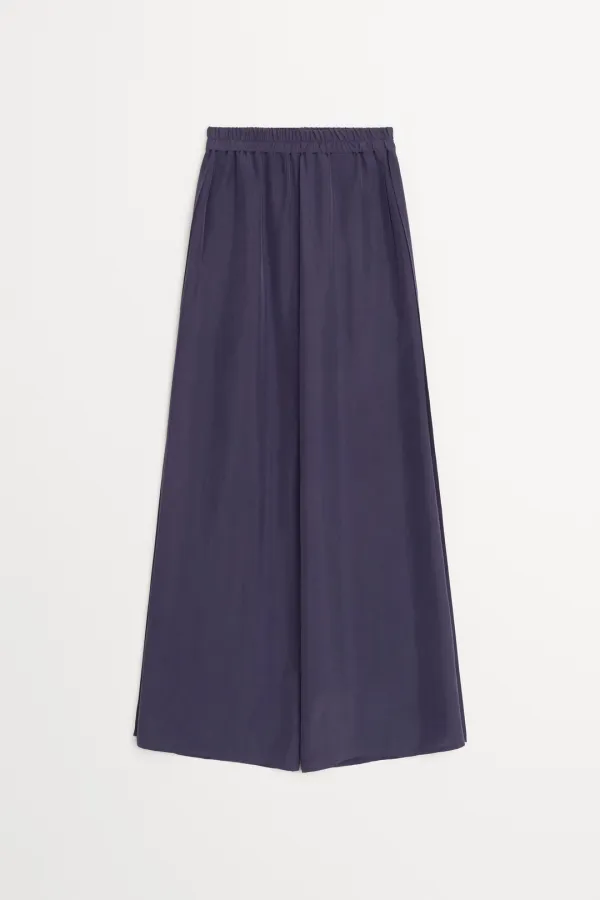 Shou Back Tuck Easy Pants purple