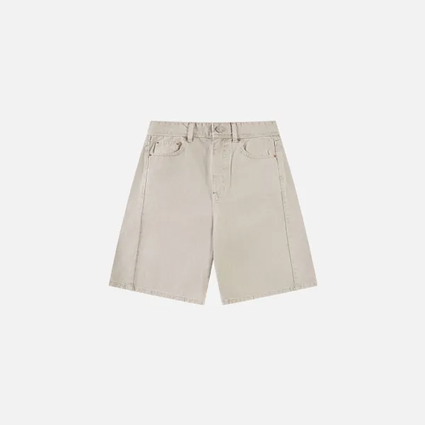 SIJN6108 버뮤다 데님 쇼츠_Dusty gray