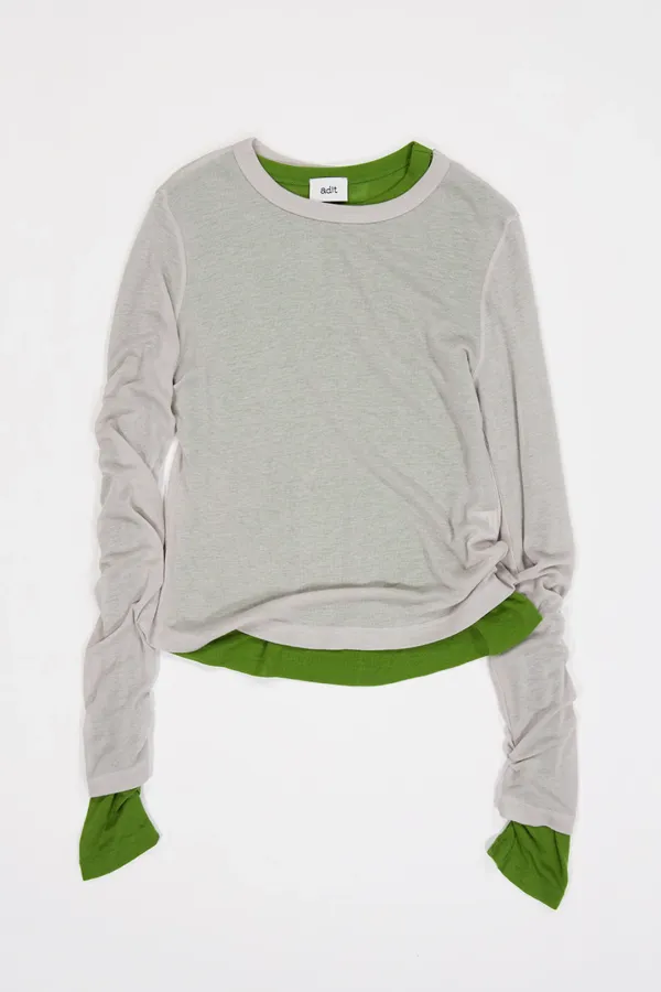 Basic Line Long Sleeves_beige