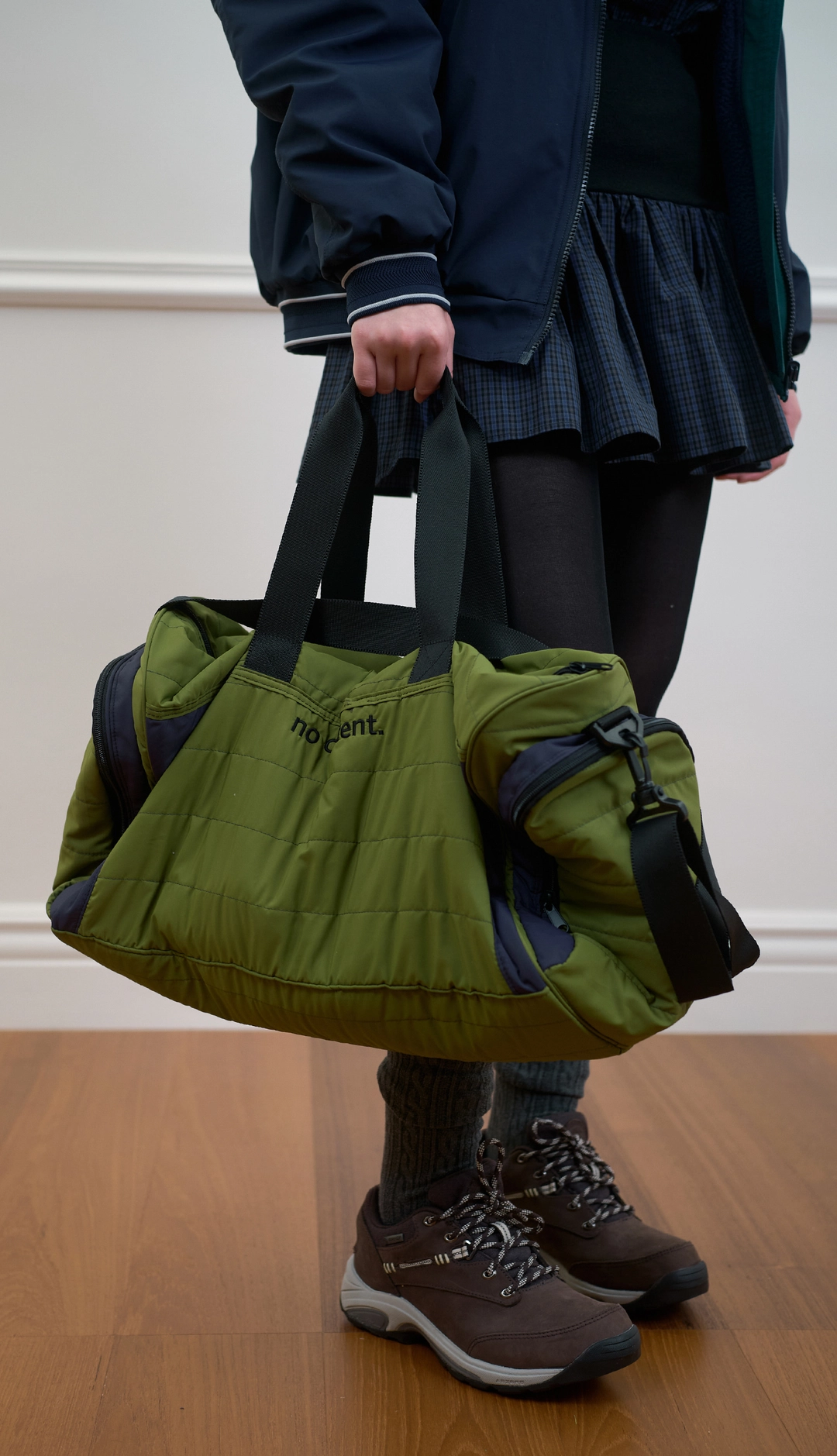 노컨텐츠 292. Jumbo Duffle Bag _ Forest Green 상품 이미지 2