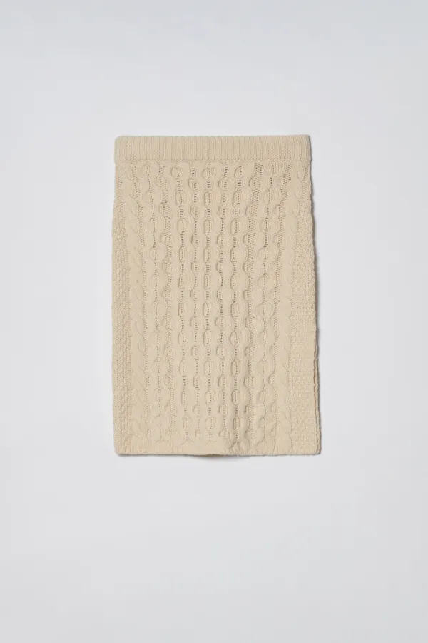 FISHER SLIT SKIRT [CREAM]
