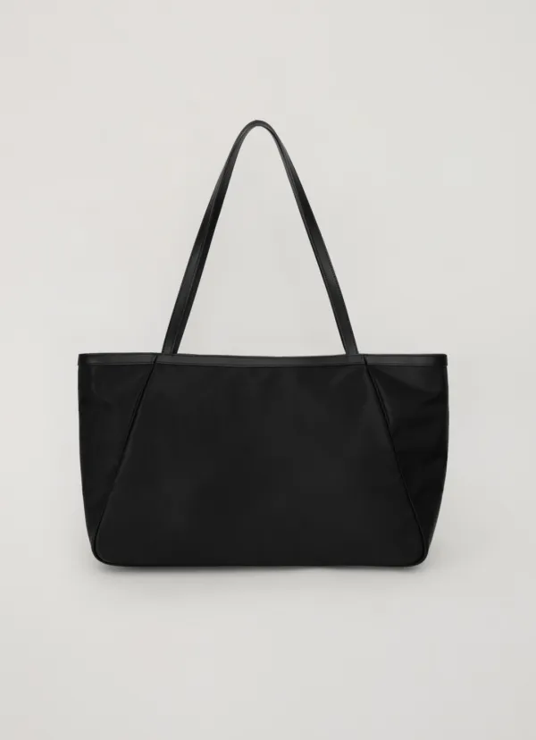 Tovi Nylon Shopper Bag (Black)