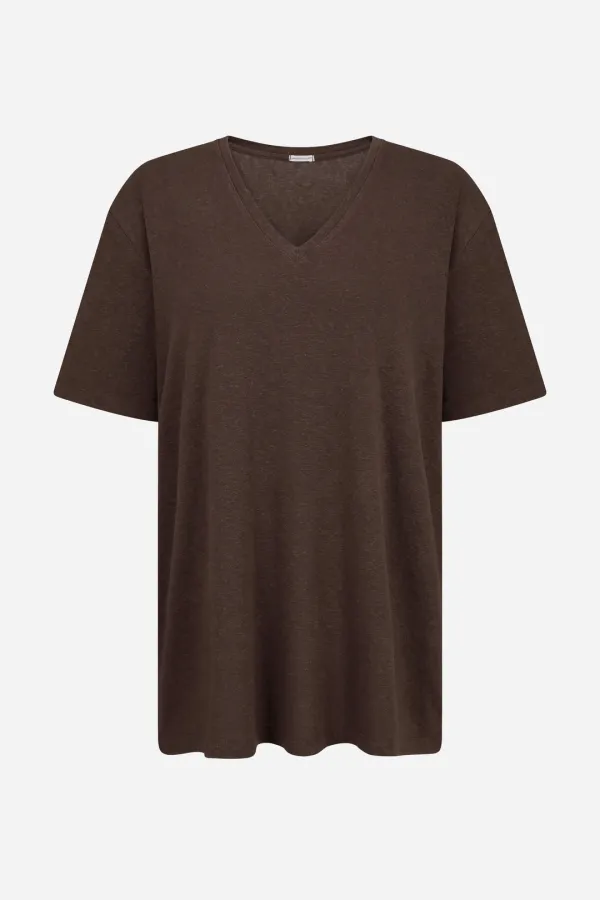 piece v-neck t-shirt