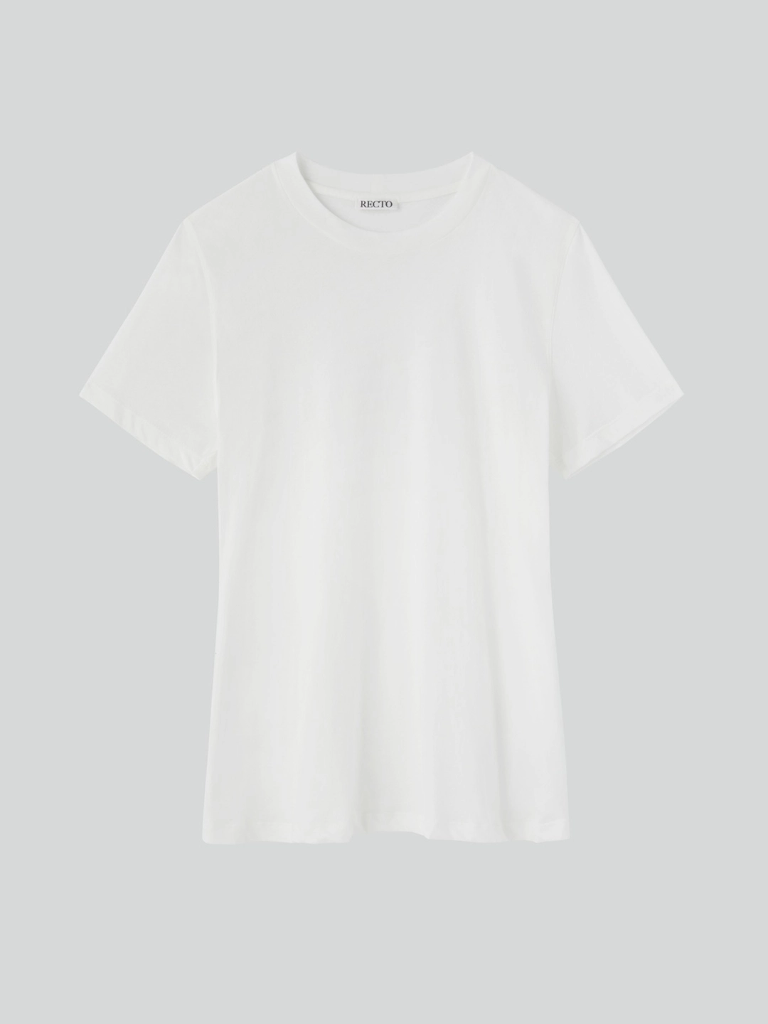 렉토 LONG LENGTH SLIM FIT TOP (OFF WHITE) 상품 이미지 1