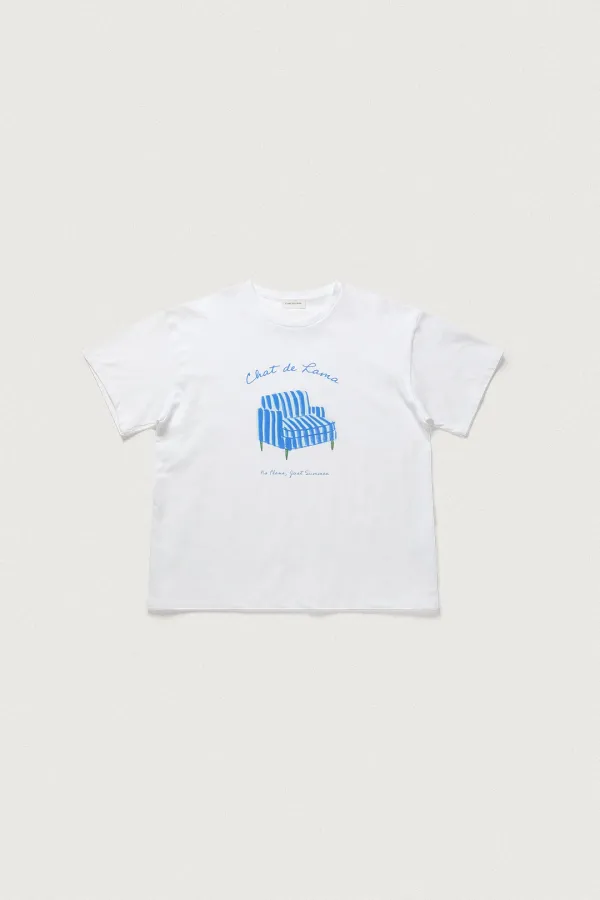 NO PLANS JUST SUMMER T-SHIRT [WHITE]