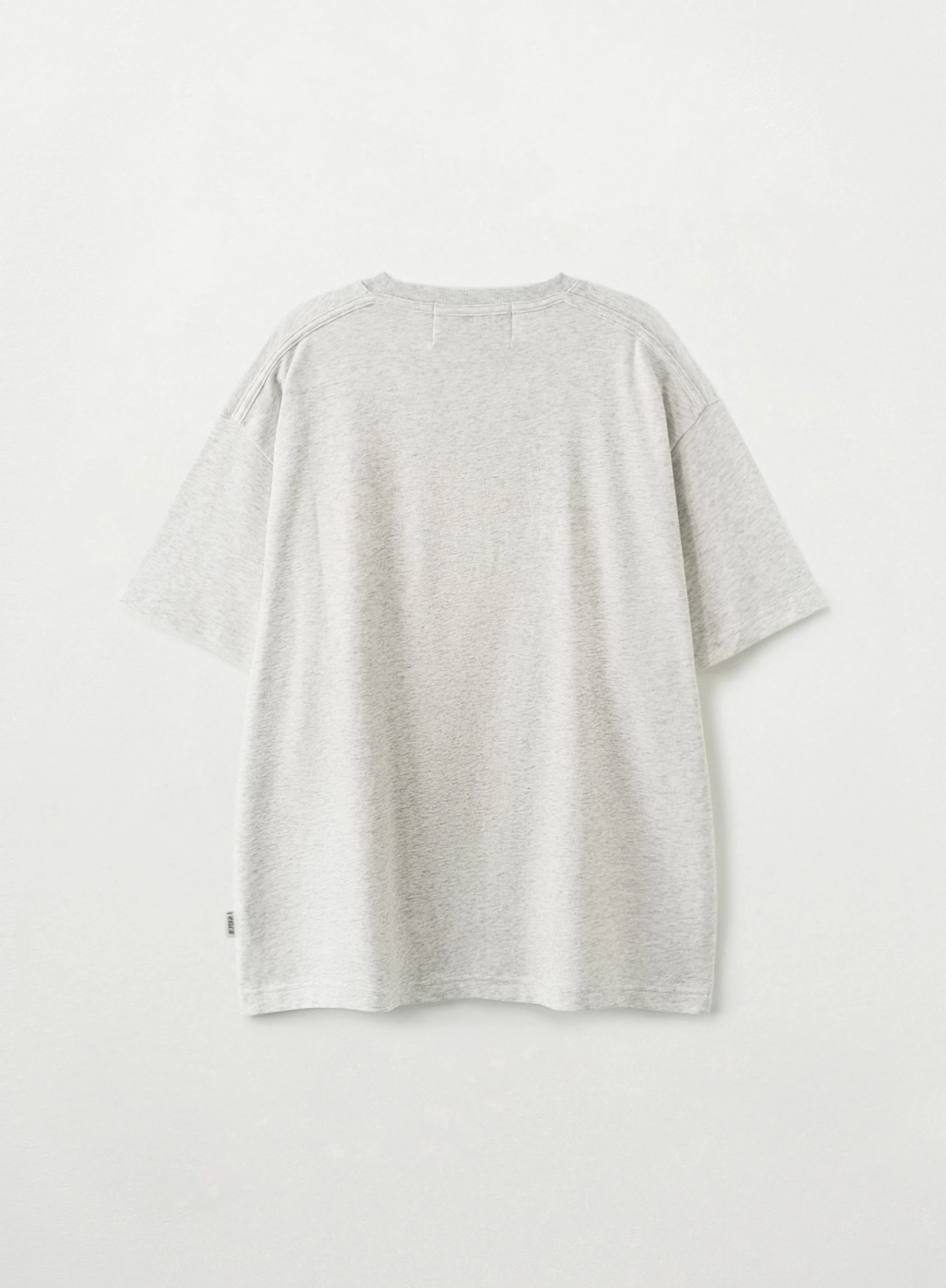 세터 Apero Logo Pocket T-Shirt - Melange White 상품 이미지 2