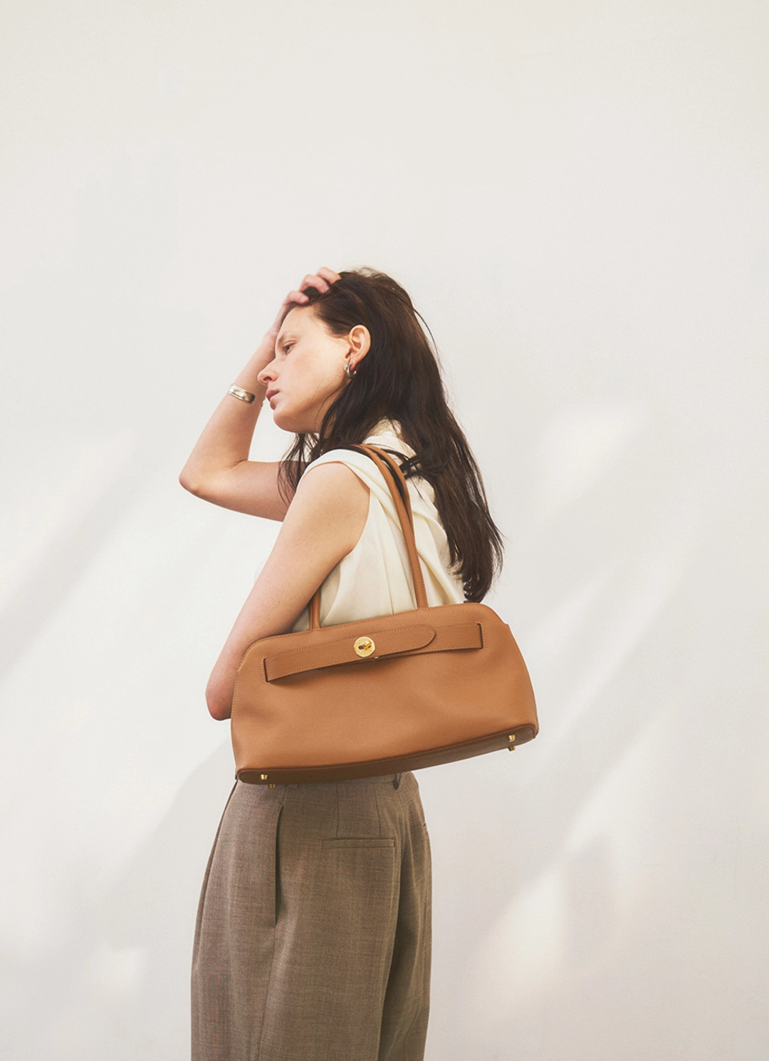 애테 SHIMO BAG (EW) VERSION_MILKY BROWN 상품 이미지 2