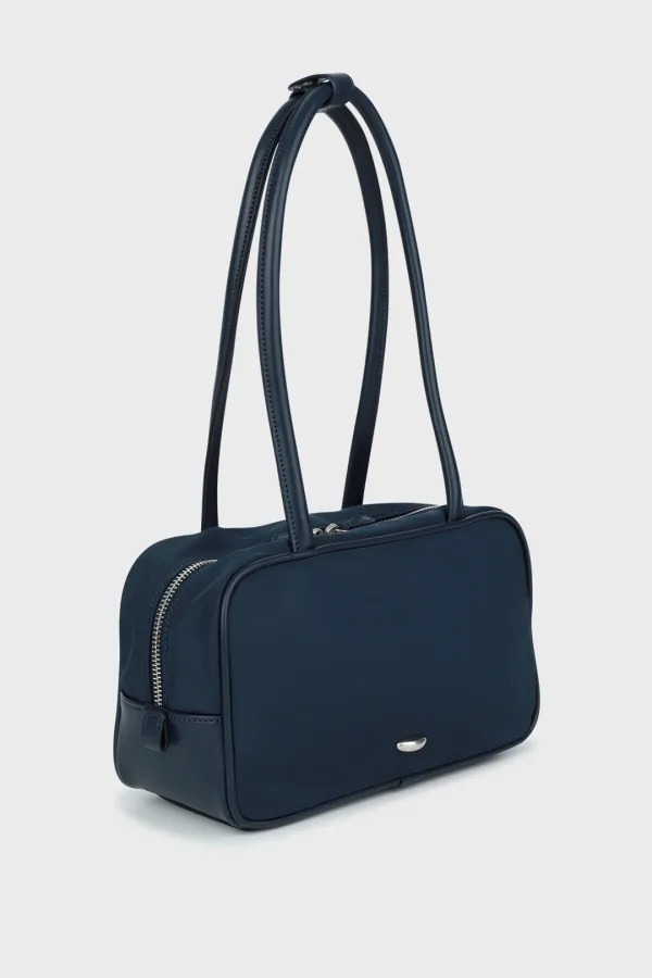 SQUARE TOTE BAG (NAVY)
