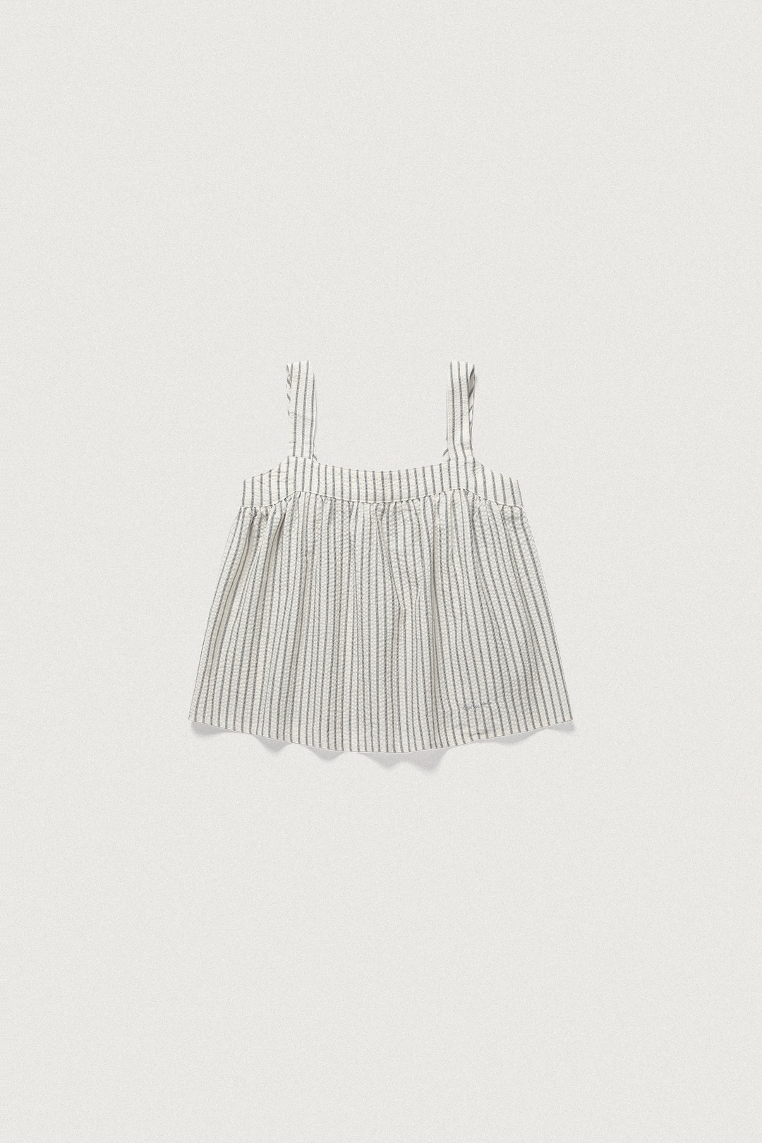 샤드라마 FLOWY STRIPED BLOUSE [IVORY] 상품 이미지 1